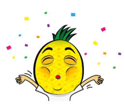 Mr.H-Pineapple 2 (English) sticker #12988926