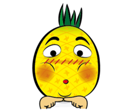 Mr.H-Pineapple 2 (English) sticker #12988927