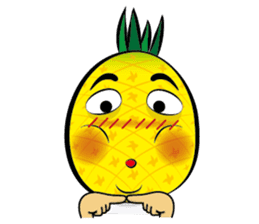 Mr.H-Pineapple 2 (English) sticker #12988927