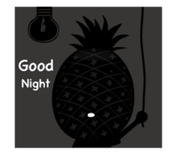 Mr.H-Pineapple 2 (English) sticker #12988928
