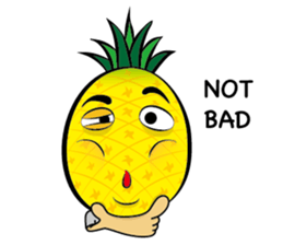Mr.H-Pineapple 2 (English) sticker #12988929