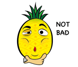 Mr.H-Pineapple 2 (English) sticker #12988929
