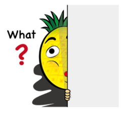 Mr.H-Pineapple 2 (English) sticker #12988930