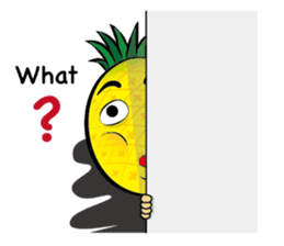 Mr.H-Pineapple 2 (English) sticker #12988930