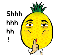 Mr.H-Pineapple 2 (English) sticker #12988931