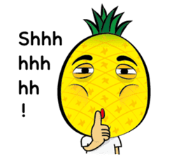 Mr.H-Pineapple 2 (English) sticker #12988931