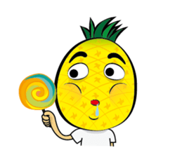 Mr.H-Pineapple 2 (English) sticker #12988932
