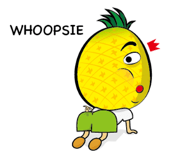 Mr.H-Pineapple 2 (English) sticker #12988934