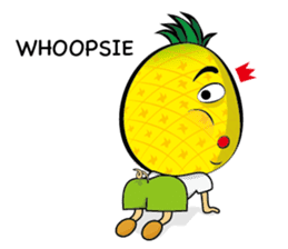 Mr.H-Pineapple 2 (English) sticker #12988934