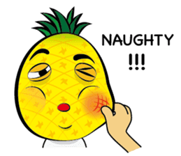Mr.H-Pineapple 2 (English) sticker #12988936