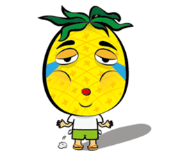 Mr.H-Pineapple 2 (English) sticker #12988937