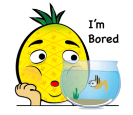 Mr.H-Pineapple 2 (English) sticker #12988938