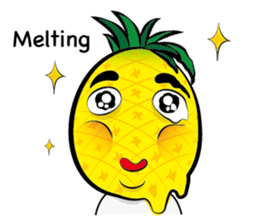 Mr.H-Pineapple 2 (English) sticker #12988940