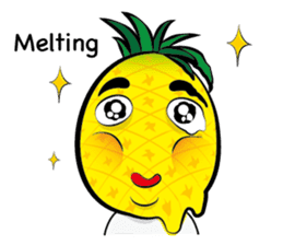 Mr.H-Pineapple 2 (English) sticker #12988940