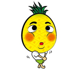 Mr.H-Pineapple 2 (English) sticker #12988941