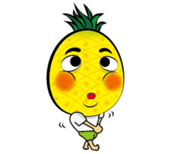 Mr.H-Pineapple 2 (English) sticker #12988941
