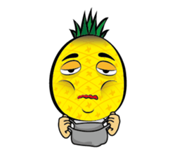 Mr.H-Pineapple 2 (English) sticker #12988943