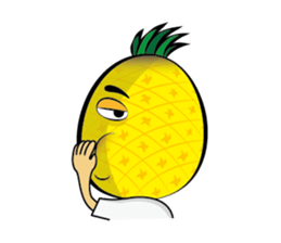 Mr.H-Pineapple 2 (English) sticker #12988944