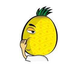 Mr.H-Pineapple 2 (English) sticker #12988944