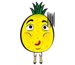 Mr.H-Pineapple 2 (English) sticker #12988945