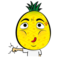 Mr.H-Pineapple 2 (English) sticker #12988946