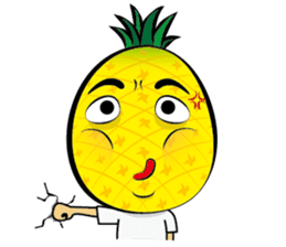 Mr.H-Pineapple 2 (English) sticker #12988946