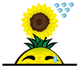 Mr.H-Pineapple 2 (English) sticker #12988947