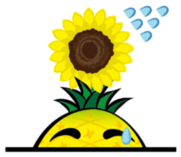 Mr.H-Pineapple 2 (English) sticker #12988947