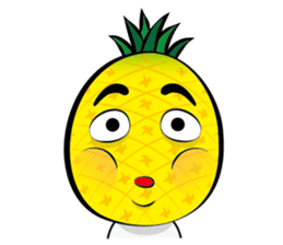 Mr.H-Pineapple 2 (English) sticker #12988949