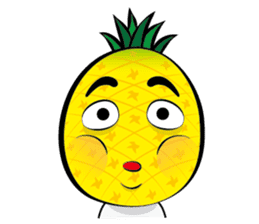 Mr.H-Pineapple 2 (English) sticker #12988949