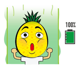Mr.H-Pineapple 2 (English) sticker #12988951
