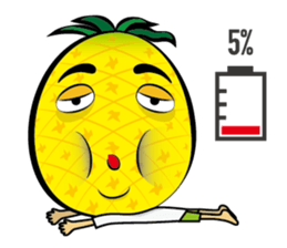Mr.H-Pineapple 2 (English) sticker #12988952