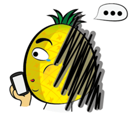 Mr.H-Pineapple 2 (English) sticker #12988953