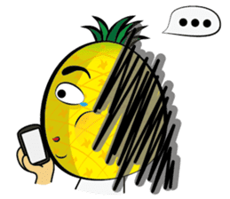 Mr.H-Pineapple 2 (English) sticker #12988953