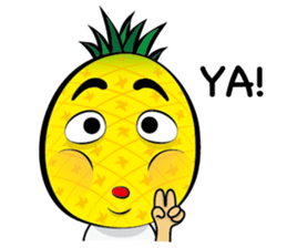 Mr.H-Pineapple 2 (English) sticker #12988954