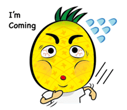 Mr.H-Pineapple 2 (English) sticker #12988956