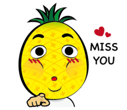 Mr.H-Pineapple 2 (English) sticker #12988957