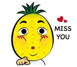 Mr.H-Pineapple 2 (English) sticker #12988957