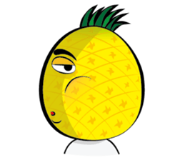 Mr.H-Pineapple 2 (English) sticker #12988958
