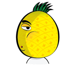 Mr.H-Pineapple 2 (English) sticker #12988958