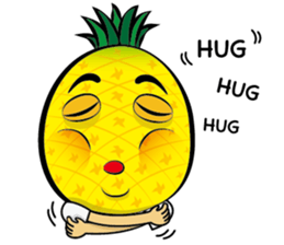 Mr.H-Pineapple 2 (English) sticker #12988959