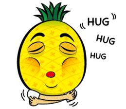 Mr.H-Pineapple 2 (English) sticker #12988959