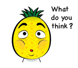 Mr.H-Pineapple 2 (English) sticker #12988961