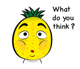 Mr.H-Pineapple 2 (English) sticker #12988961