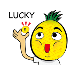 Mr.H-Pineapple 2 (English) sticker #12988962