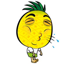 Mr.H-Pineapple 2 (English) sticker #12988963