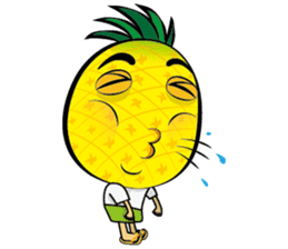 Mr.H-Pineapple 2 (English) sticker #12988963