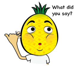 Mr.H-Pineapple 2 (English) sticker #12988964