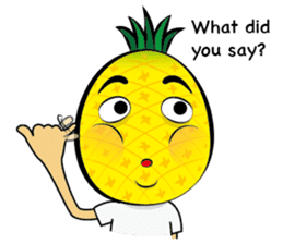 Mr.H-Pineapple 2 (English) sticker #12988964