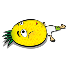 Mr.H-Pineapple 2 (English) sticker #12988965